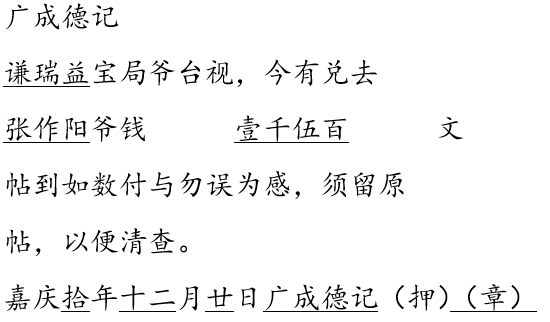 徐俊嵩|清代山西的錢帖與信用:與東南地區比較_支票_匯票_持票人