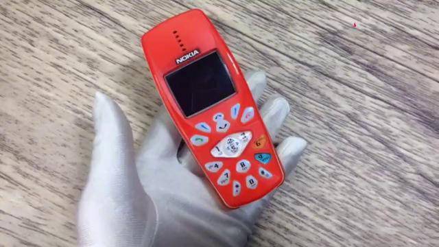 经典诺基亚3510i游戏手机,红红火火的2020就要来一台红红的手机_手机