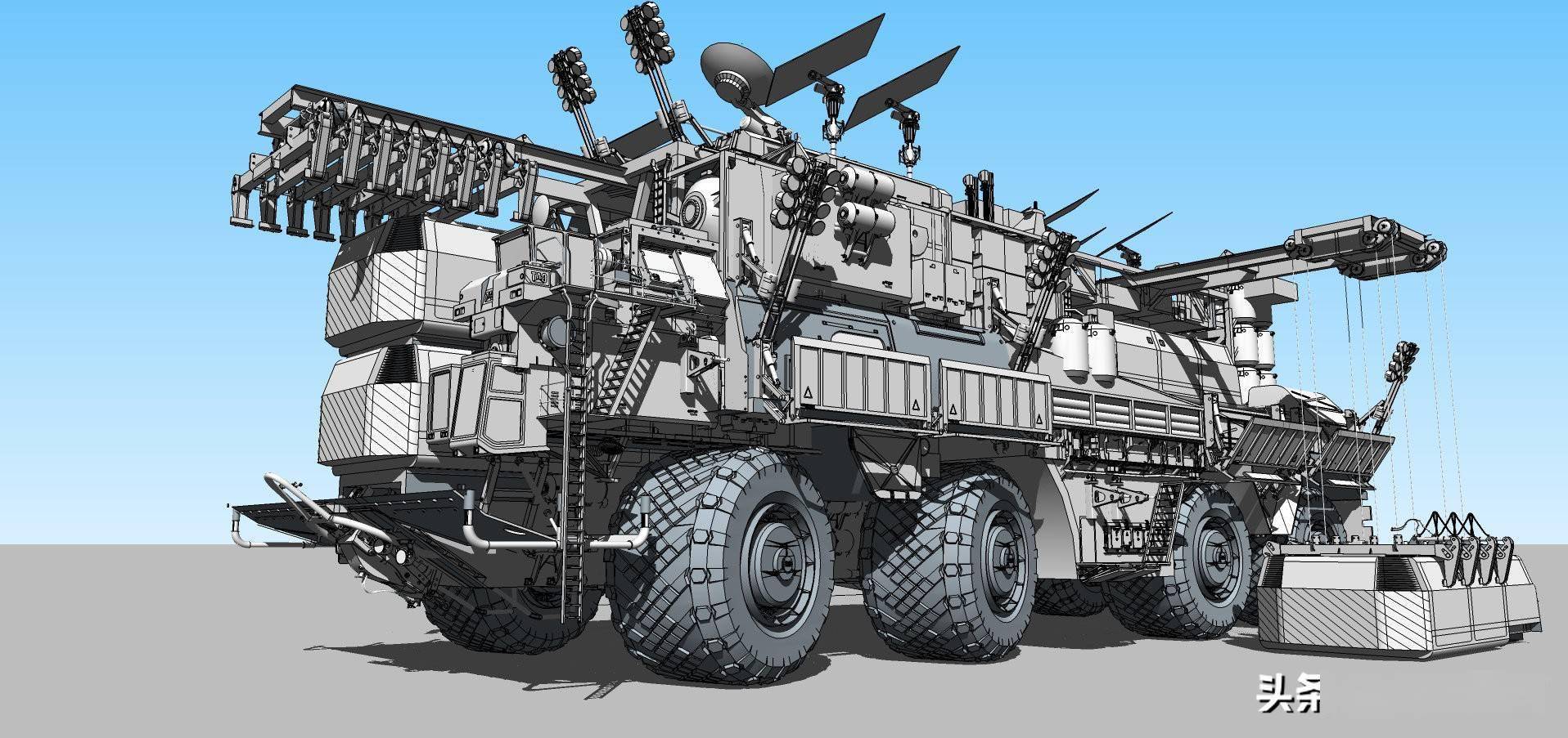 一组概念性的科幻武器设计作品不知道有多少概念能用于未来武器