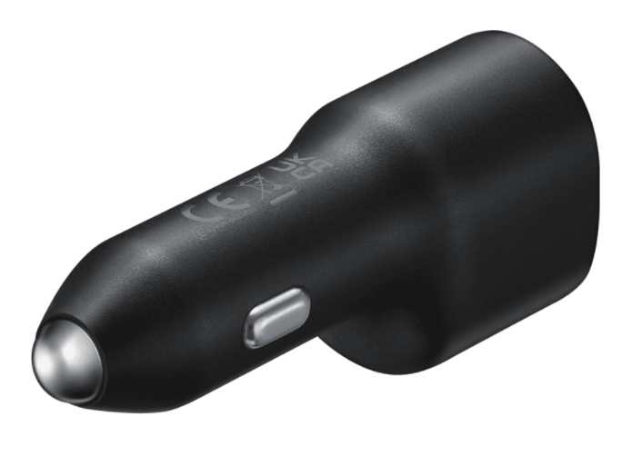系列|三星全新车载充电器曝光：双口设计，最高 25W