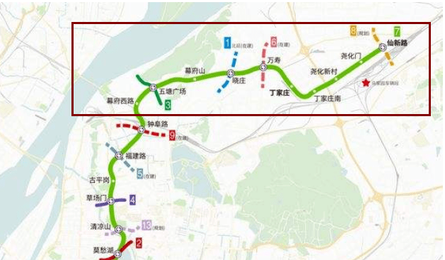 穩了地鐵1號線北延7號線北段官宣今年通車江北核中核新盤規劃有變