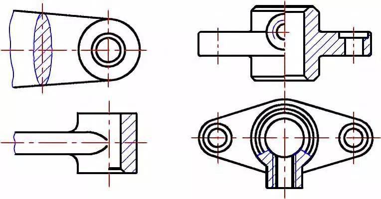 機械製圖中剖視圖的種類及畫法彙總值得收藏