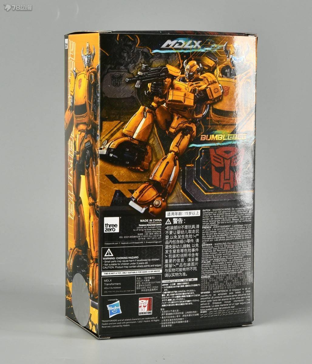 78官测：ThreeZero MDLX 大黄蜂