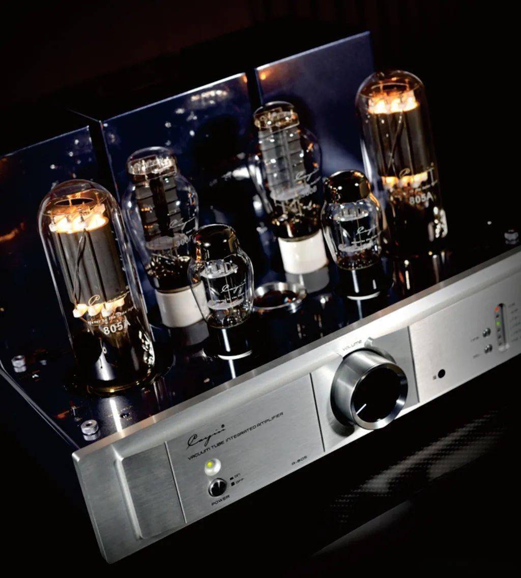 扎实的低频控制力温暖写意的光泽感斯巴克cayina805电子管合并式放大