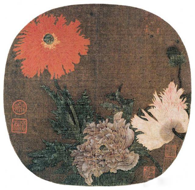 李嵩《花籃圖》中國靜物那些馬伕像是寫生得來,國籍不同,相貌迥異.