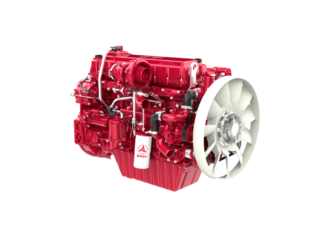 新一代d09红色发动机由道依茨团队精心设计,深入了解客户需求,联合