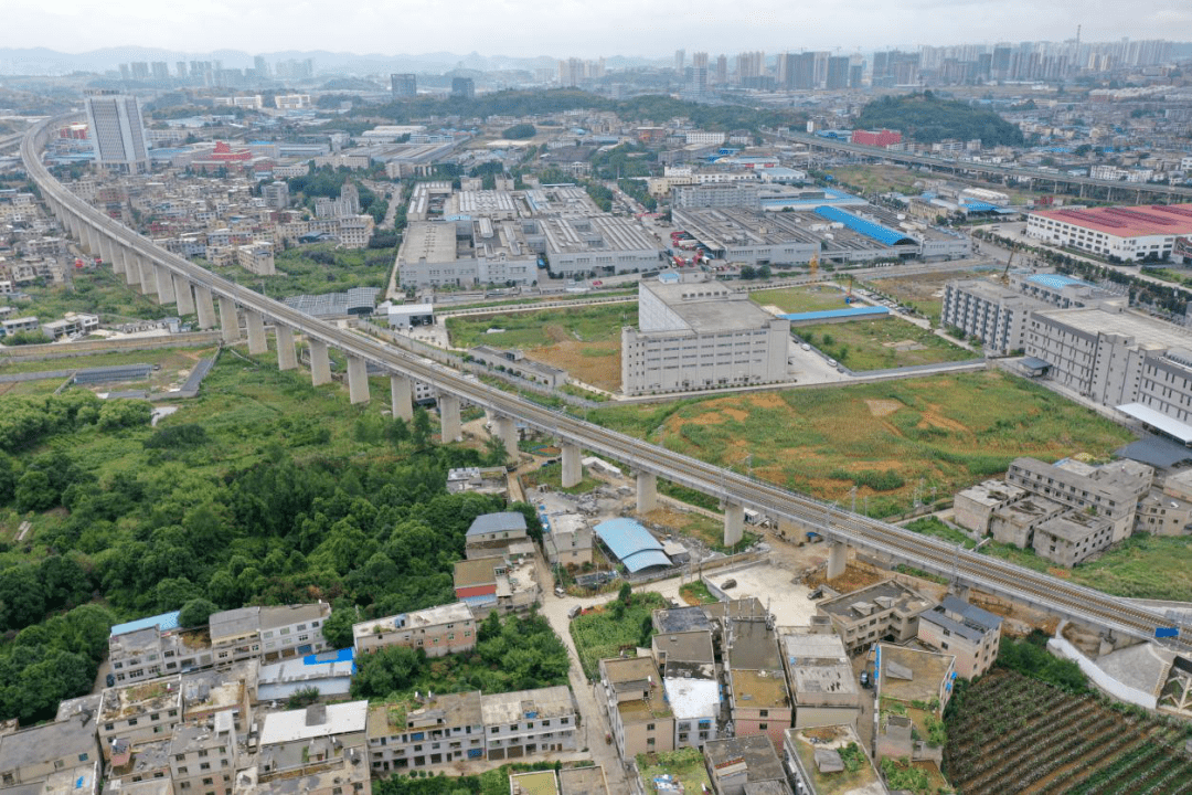 貴陽樞紐西南環鐵路正式開通_白雲經_環線_東北