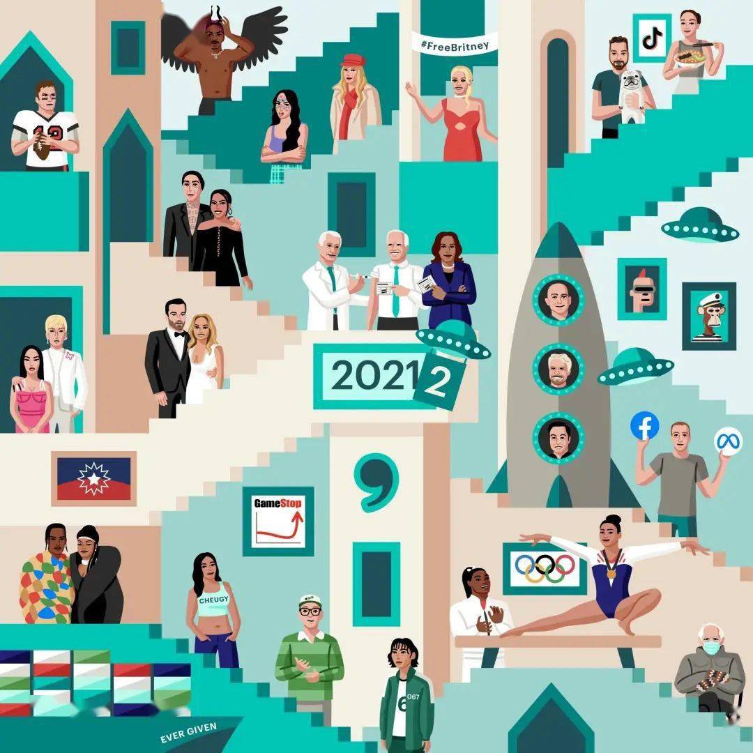 Google、Facebook、Adobe，怎么科技公司们都「爱」上了这种插画？