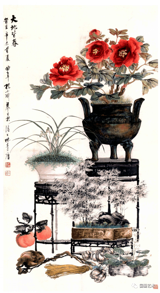 孔小瑜花鸟作品欣赏_搜狐网