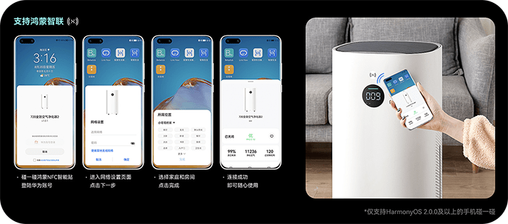 空气|到手价1499元，华为智选720全效空气净化器2正式发布