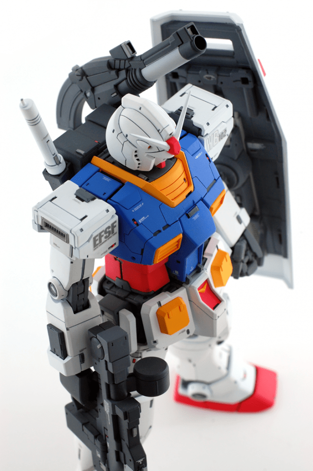 [小t高達秀]mg rx-78-02 高達 the origin版_阿姆羅·雷_吉恩_駕駛員