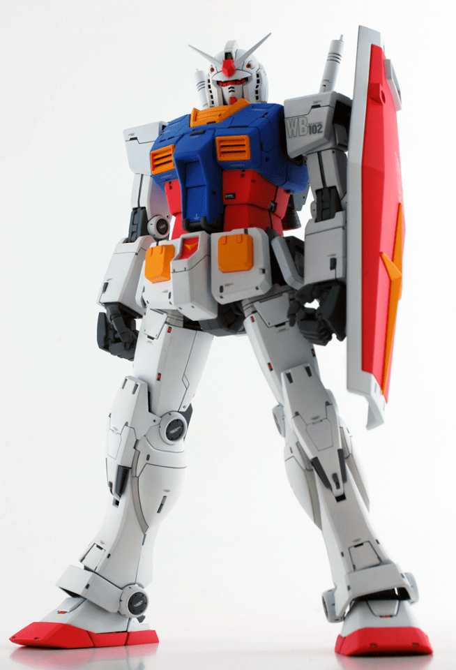 [小t高達秀]mg rx-78-02 高達 the origin版_阿姆羅·雷_吉恩_駕駛員