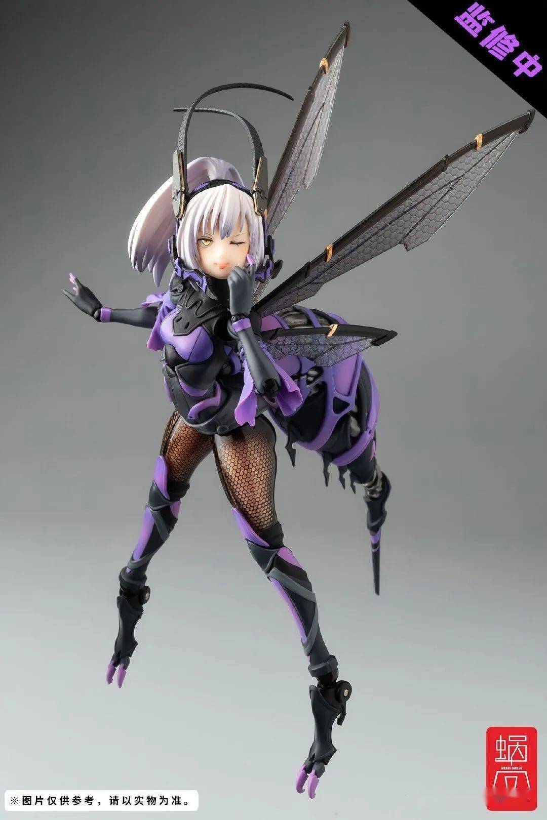 【紫色小蜜蜂】蜗之壳 argidae girl 蜂娘 bee-04