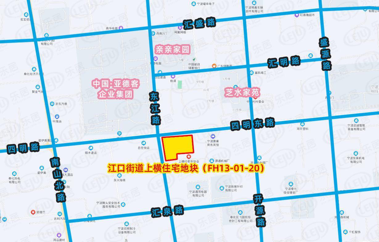 土拍快訊總價434億元奉化區江口街道地塊入市