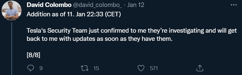 19岁「黑客」连续破解25辆特斯拉：远程控制门窗、灯光、音乐，还能直接开走