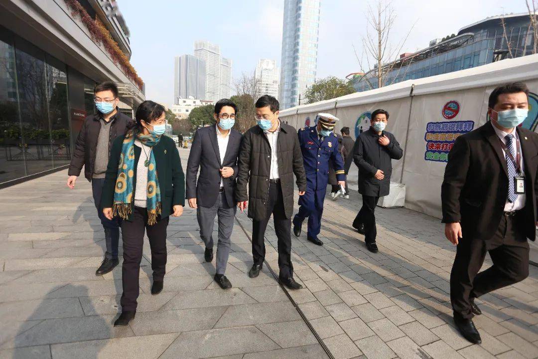 区领导赴北外滩街道开展大走访,大排查