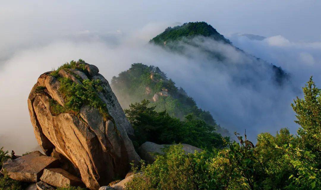 将军县境有奇景悬剑山中风光美