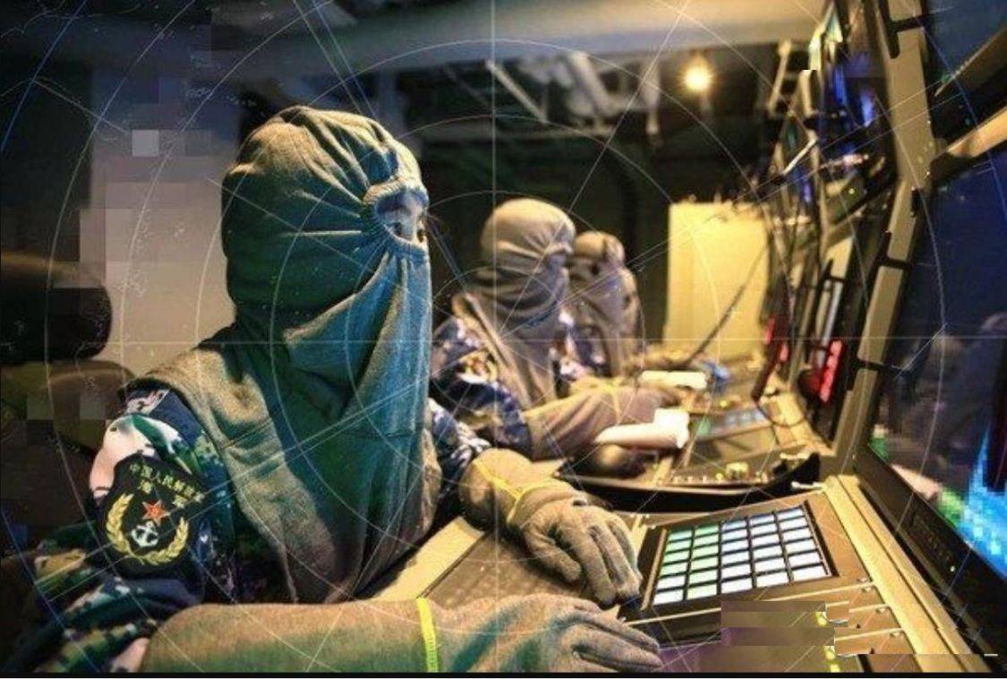 美海军全都蒙面作战,中国海军也有,这白色头罩到底有何玄机?