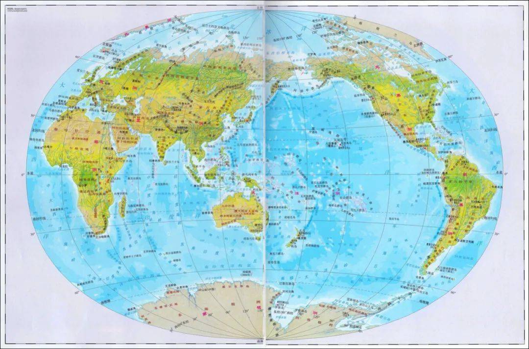 清晰的世界地图 简图图片
