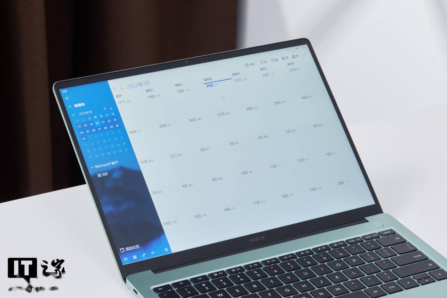 Book|【IT之家开箱】realme Book 增强版笔记本天空青色图赏