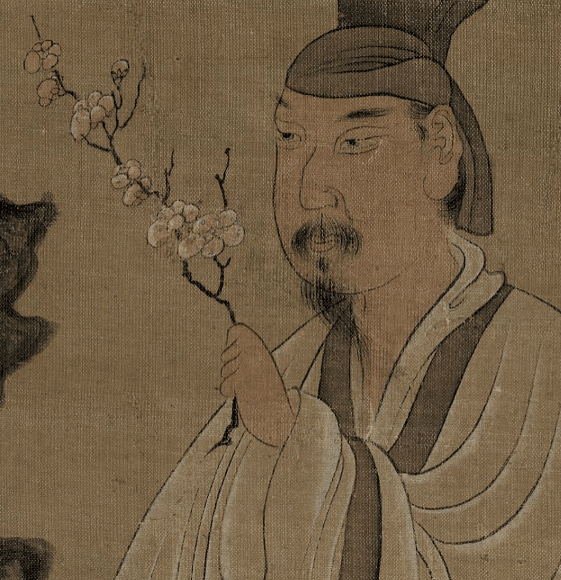 陈洪绶画梅高古