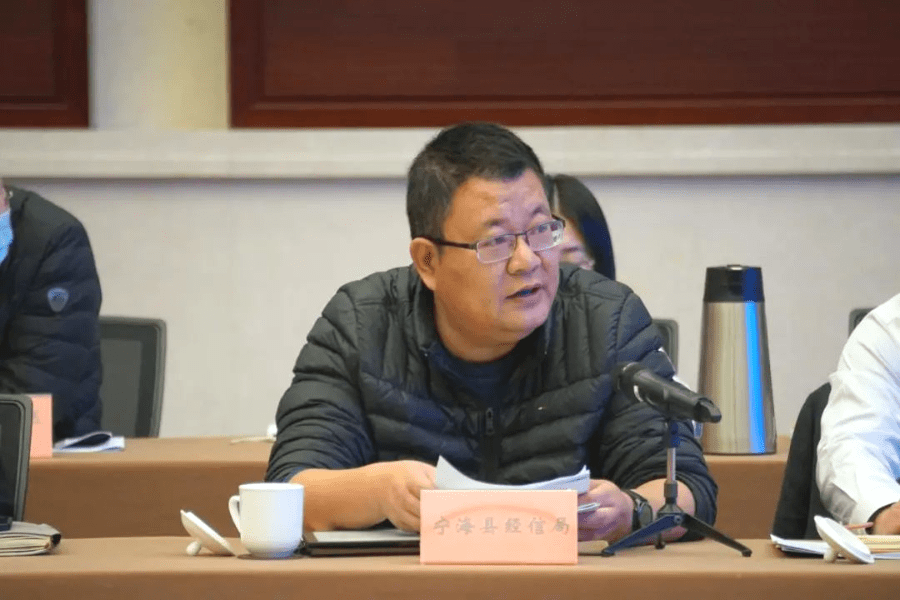 宁海县经信局局长 王宏伟一是聚焦主体培育,培育构建多层次企业梯队.