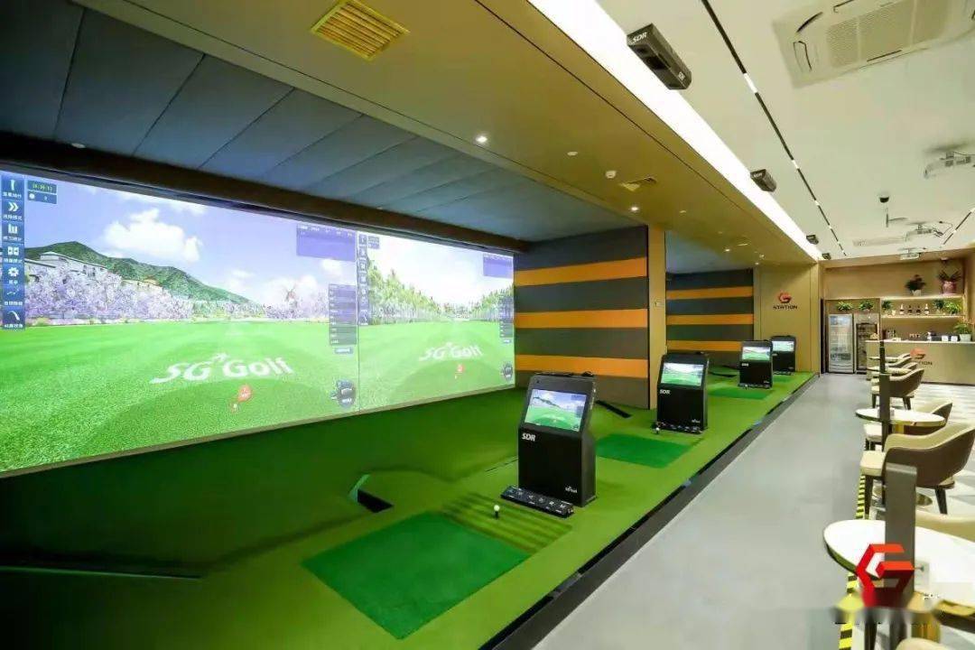 上地地区最大室内高球驿站室内高尔夫俱乐部