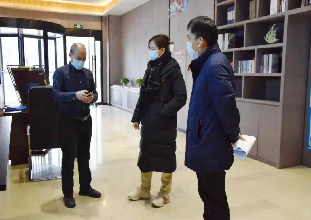 区文化和旅游局党组书记局长申志红检查文旅企业疫情防控工作