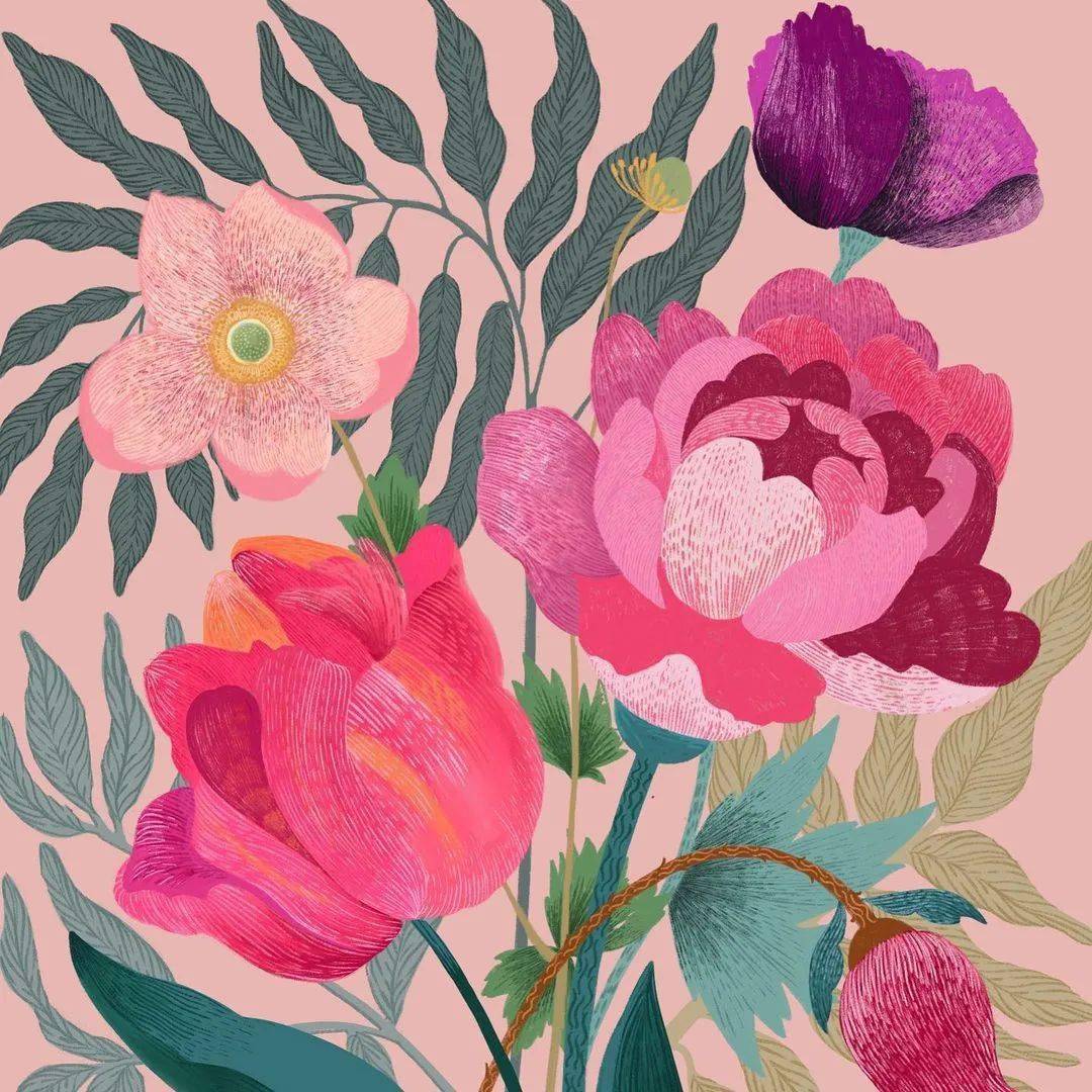 哇塞原来水彩平涂也这么美超强的装饰效果张张动人心魄我反手就是一个