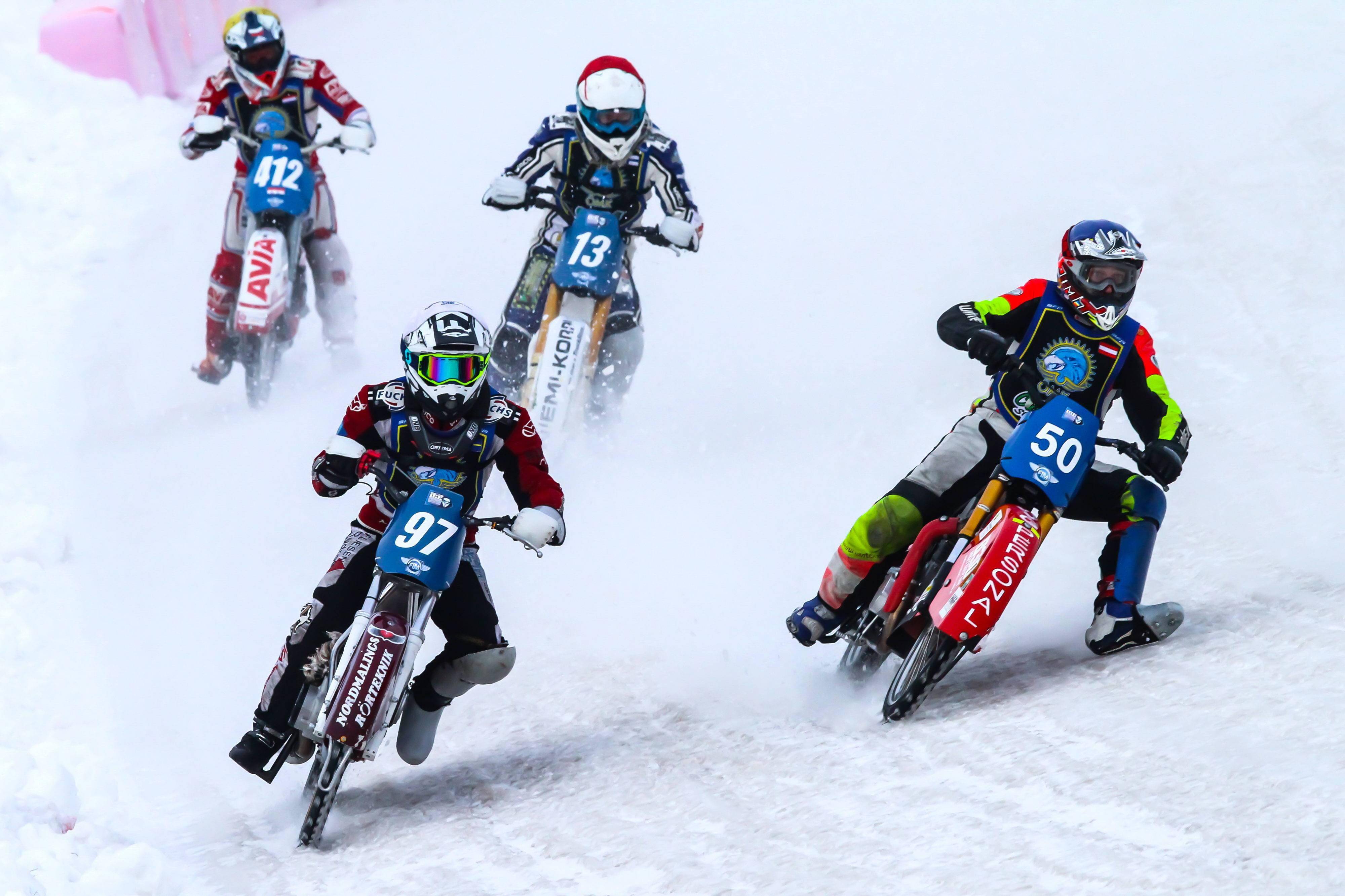 fim 2022 冰上/雪地竞速摩托世界锦标赛 瑞典站_比赛_俄罗斯_ice