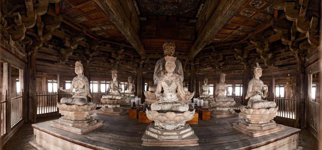 登千年释迦塔赏国之瑰宝