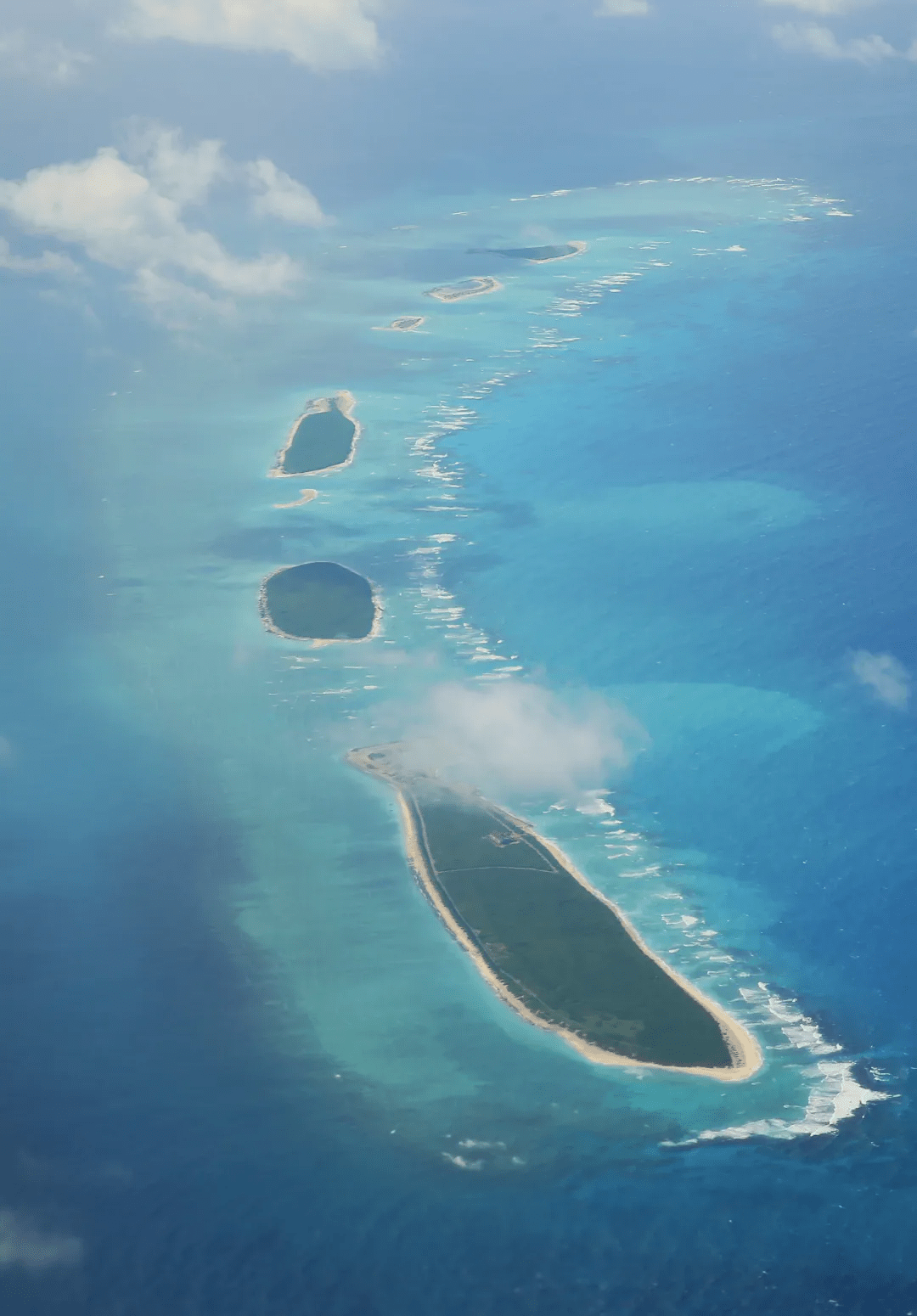 白沙群岛图片