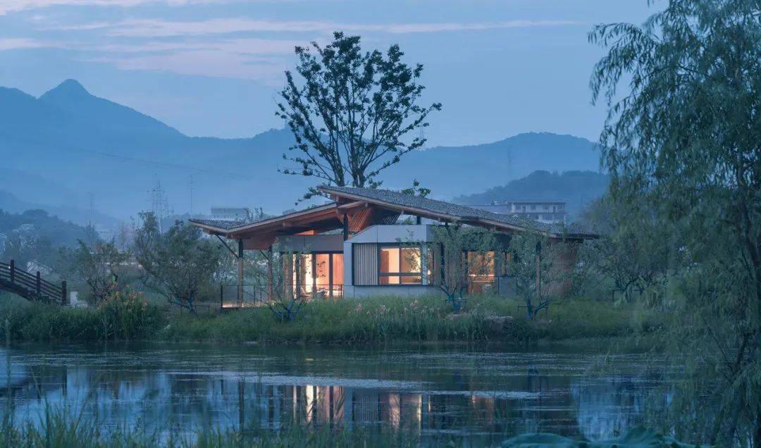 诗意的栖居之所74富阳阳陂湖湿地生态民宿酒店丨尌林建筑设计事务所
