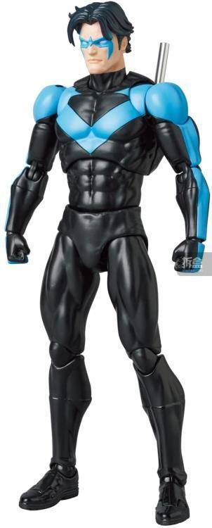 人偶|MAFEX DC漫画版 蝙蝠侠缄默 夜翼 NIGHTWING 可动人偶