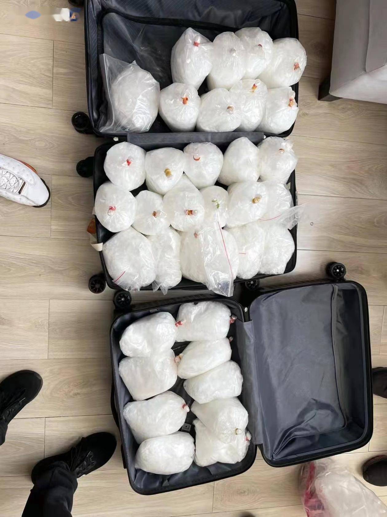 行李箱藏毒约35公斤云南昆明铁路警方查获一起贩运毒品案