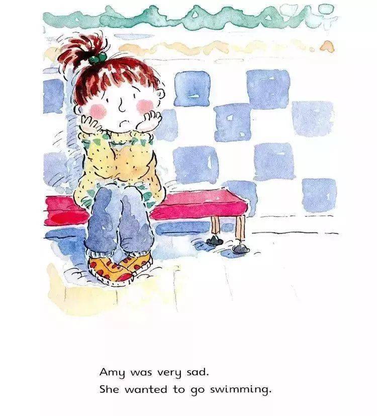 绘本阅读 | amy was very sad._艾米_the_游泳