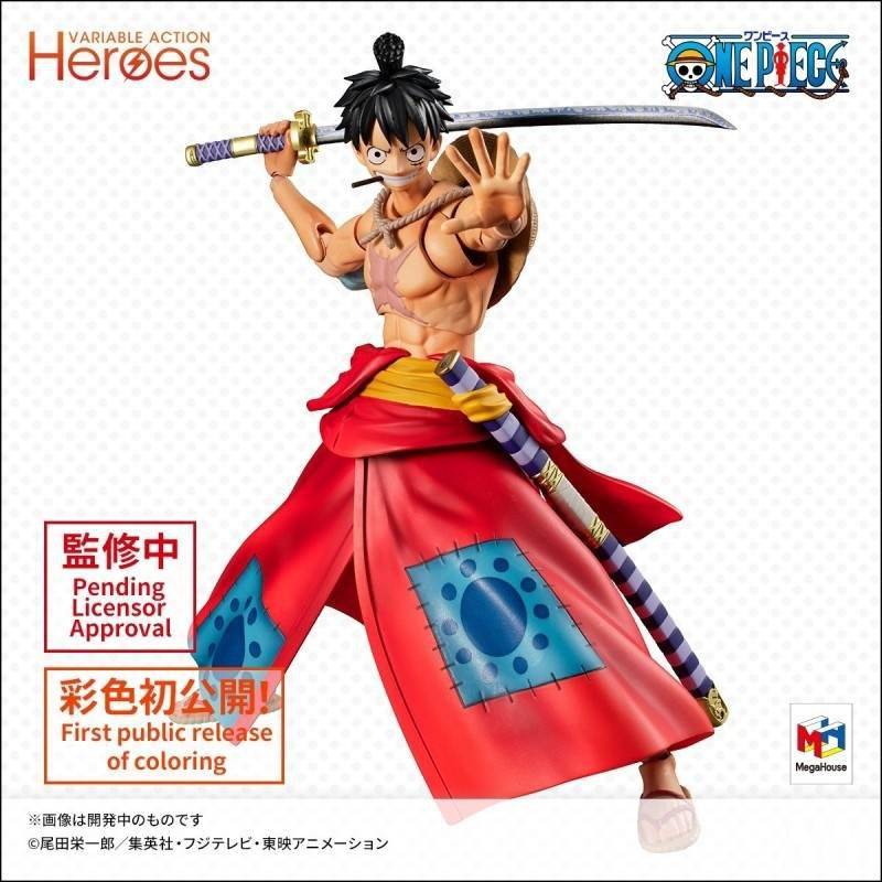 售价|模玩资讯：VARIABLE ACTION HEROES《ONE PIECE》路飞太郎