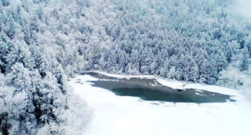 微博|瑞雪兆丰年丨探索雪后的甲勿池景区！