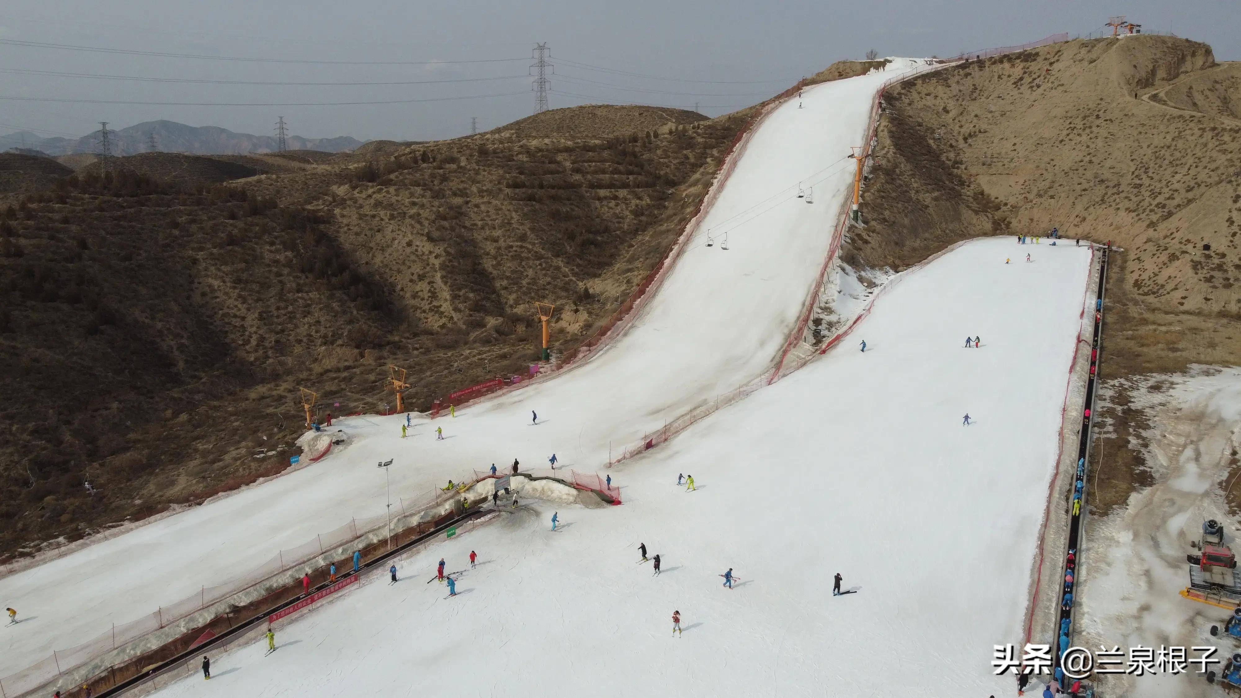 兰州安宁大青山滑雪场图片