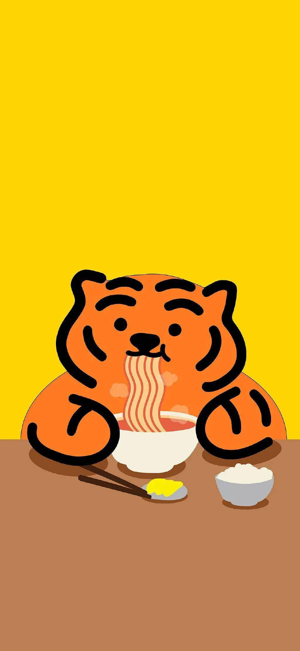 de你的壁纸该换啦！超可爱的虎年壁纸开启新年好运！