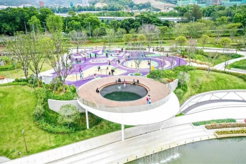 游乐|深圳大鹏一公园二期正式开园，设大人小孩都能玩的游乐设施
