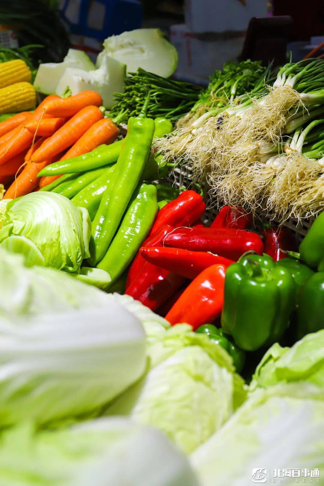 北海,年味正浓!_菜市场_蔬菜_餐桌上