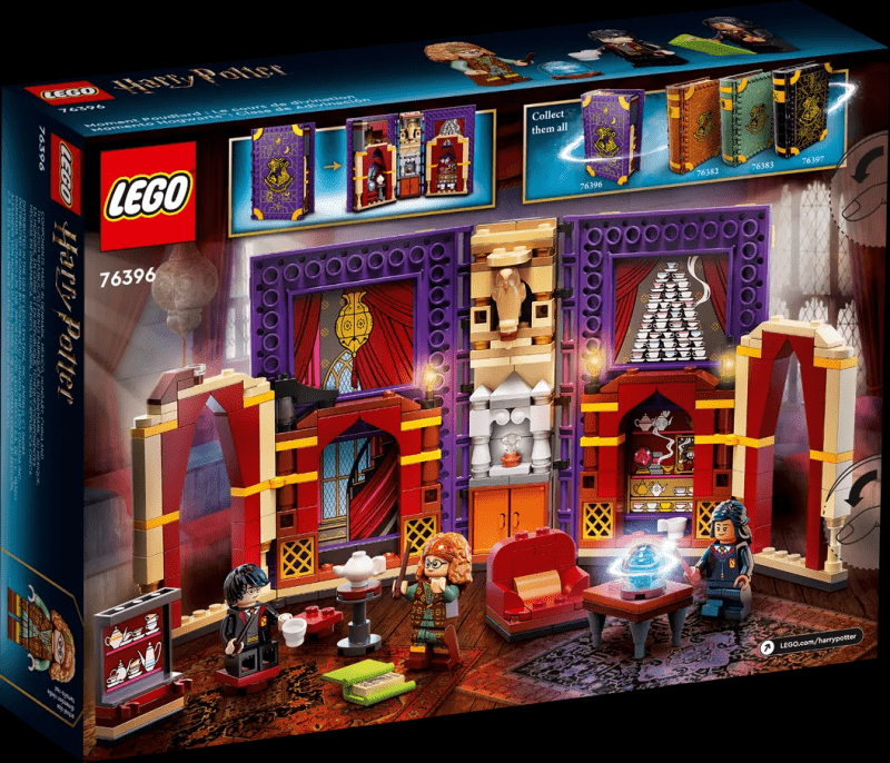 哈利波特|模玩资讯：LEGO《哈利波特》「Hogwarts Moment」 76396、76397
