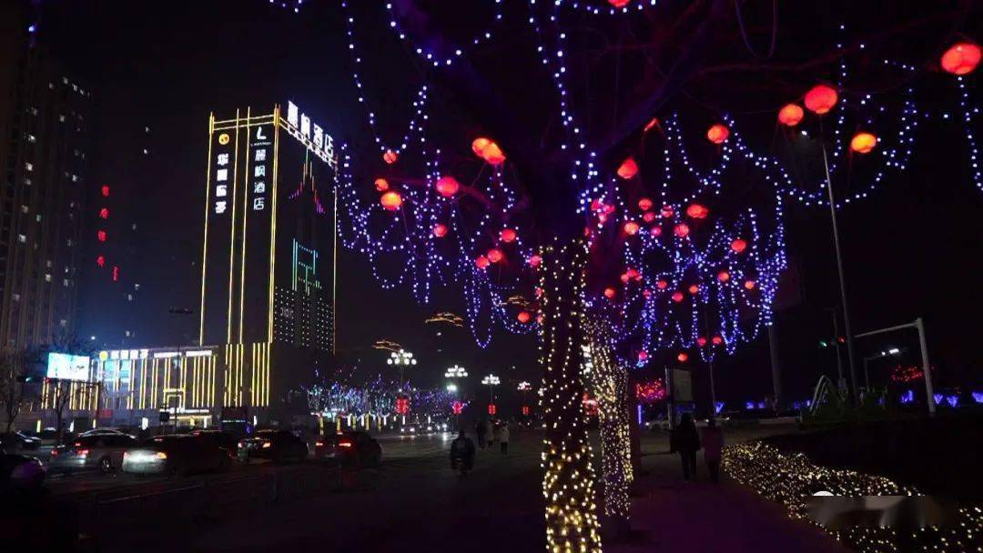 2022定陶夜景实拍美出新高度的定陶城