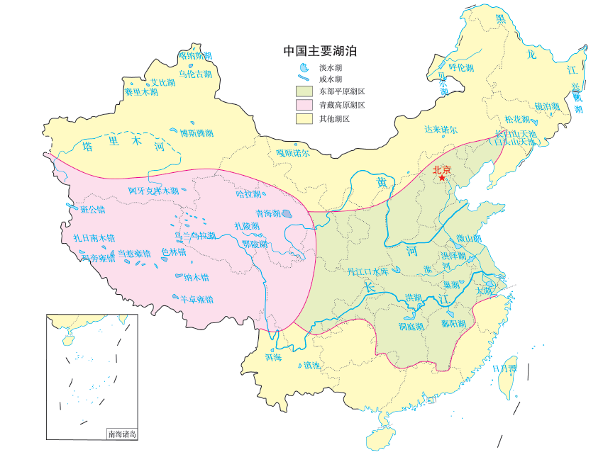 上百张中国地理彩图,直接收藏!_教学_地图_事物