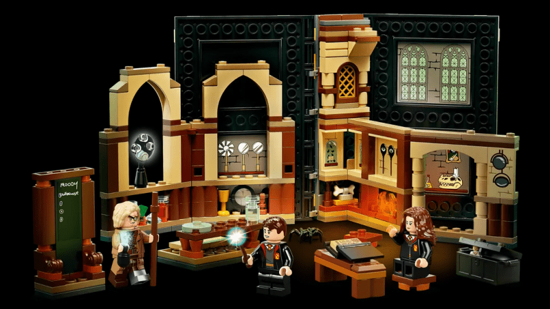 哈利波特|模玩资讯：LEGO《哈利波特》「Hogwarts Moment」 76396、76397