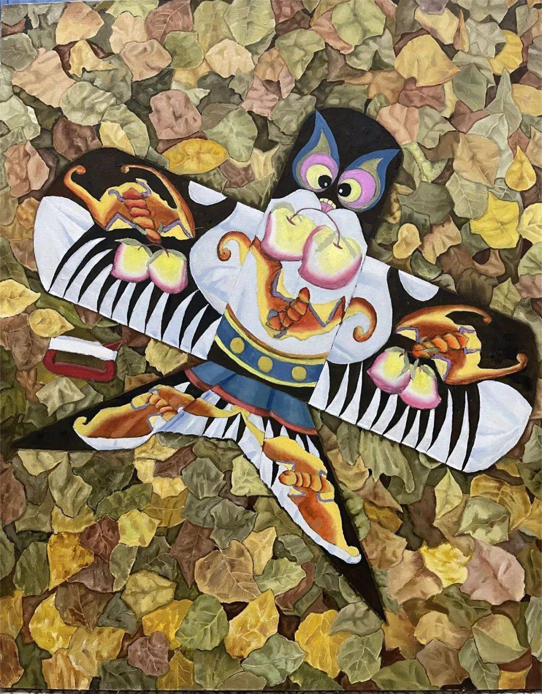 瑞虎呈祥墨润丹青开封市青年画家迎新春线上作品展02油画版画雕塑水彩