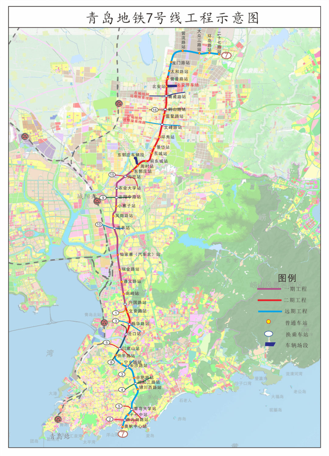 即墨地铁线路图图片