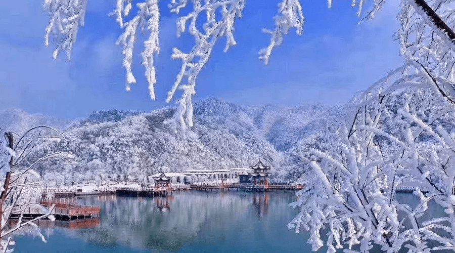 春节不“打烊”丨双牌阳明山邀你一起来赏雾凇