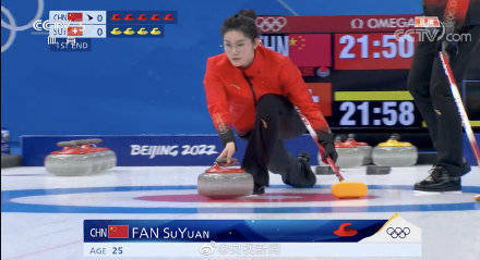 中国队|北京冬奥首场正式比赛开赛 加油！